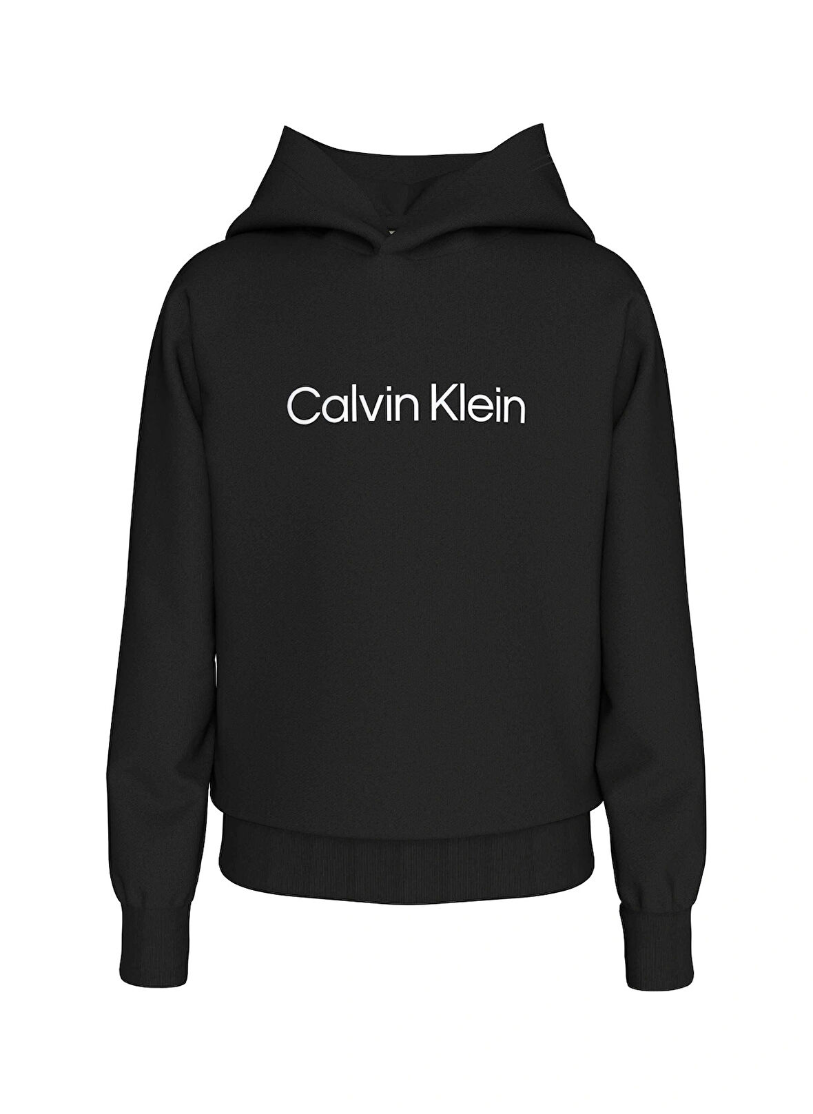 Calvin Klein Baskılı Erkek Siyah Sweatshırt IU0IU00679BEH