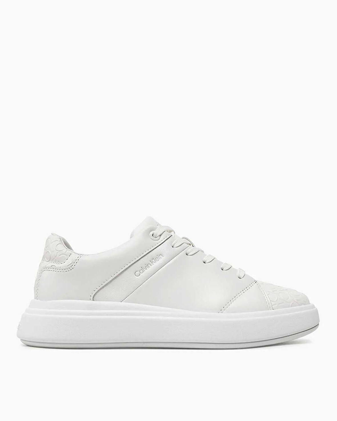 Calvin Klein Cupsole Lace Up Mono Sneakers