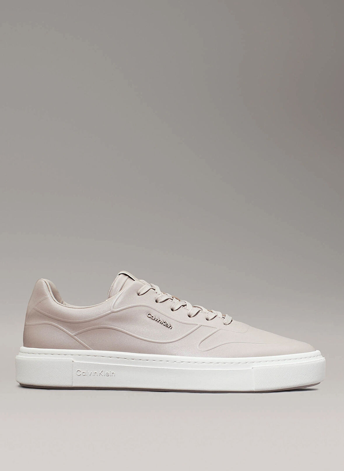 Calvin Klein Koyu Bej Kadın Sneaker HW0HW02249AE7