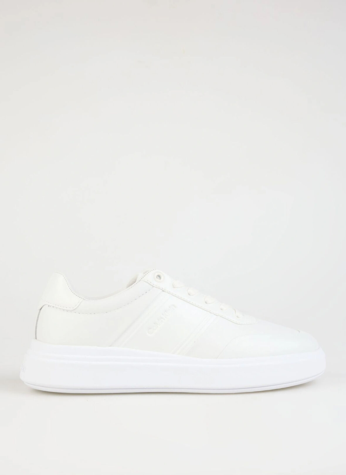 Calvin Klein Beyaz Erkek Sneaker LOW TOP LACE UP HF