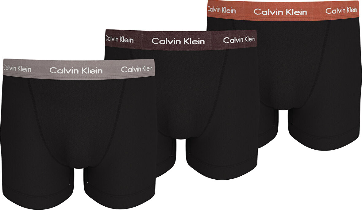 CALVIN KLEIN Calvin Klein U2662G Trunk 3PK Erkek Boxer Boxer