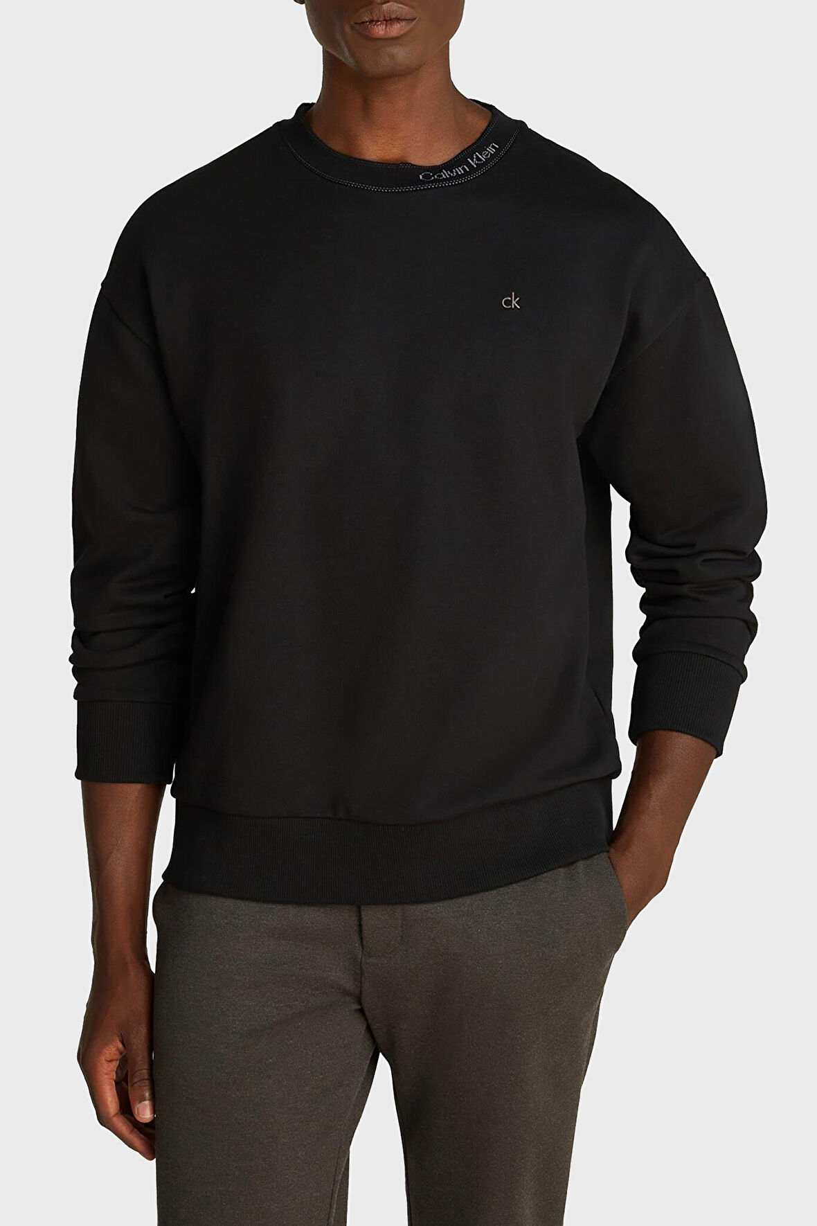 Calvin Klein Erkek Sweat K10K114092 BEH