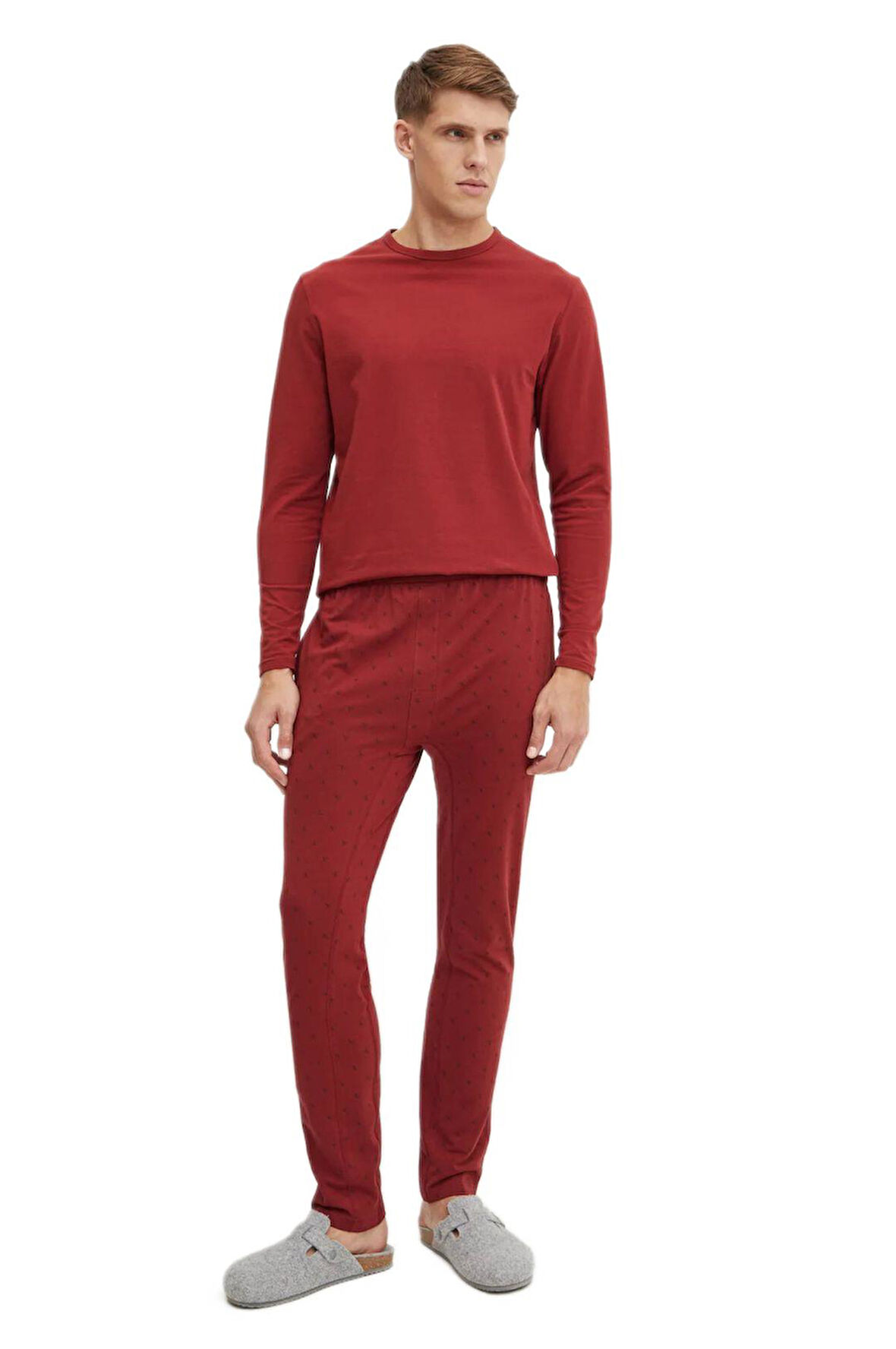 Calvin Klein Erkek Kırmızı Pijama Takımı 000NM2846E 