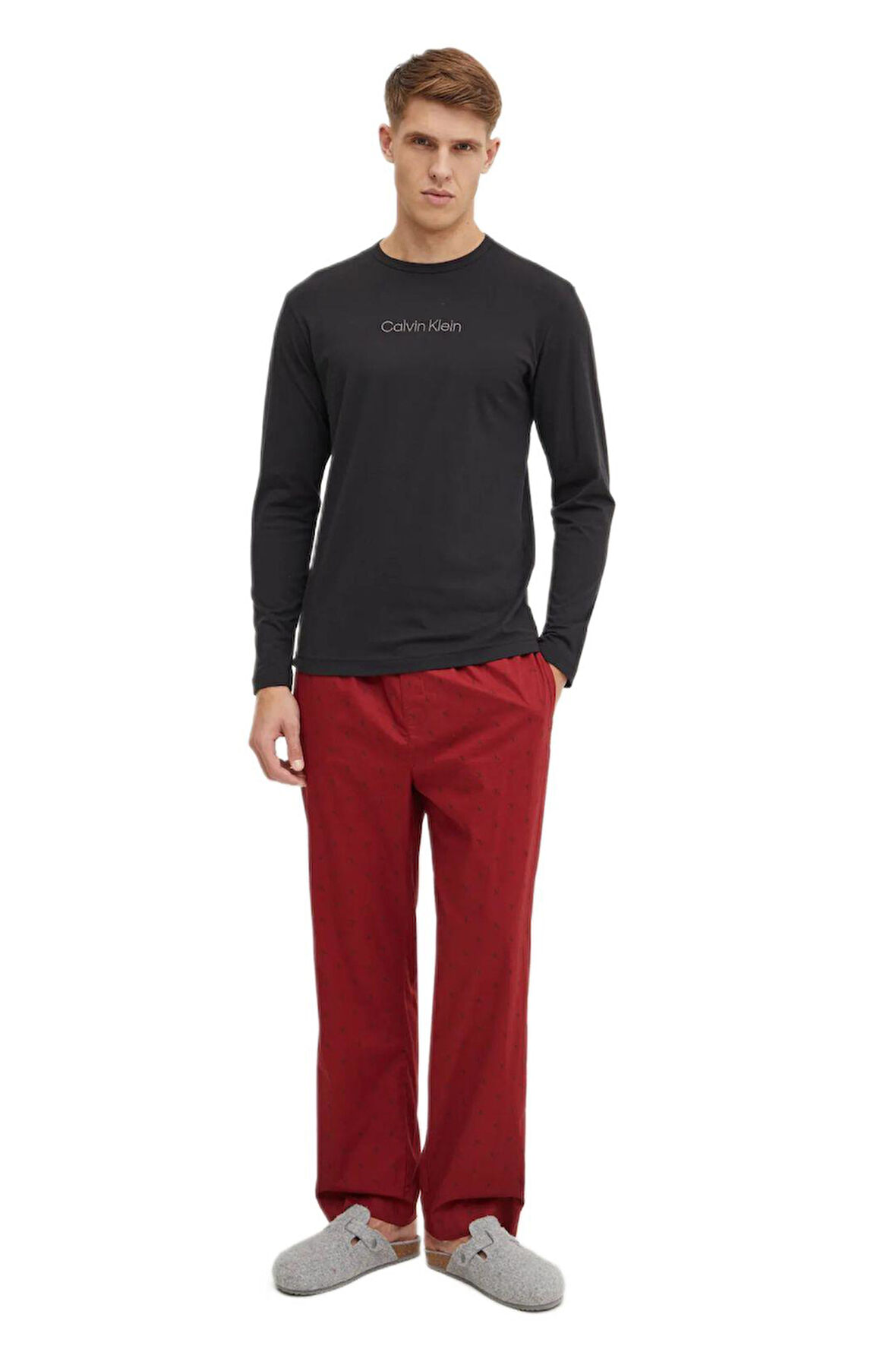Calvin Klein Erkek Kırmızı Pijama Takımı 000NM2781E 