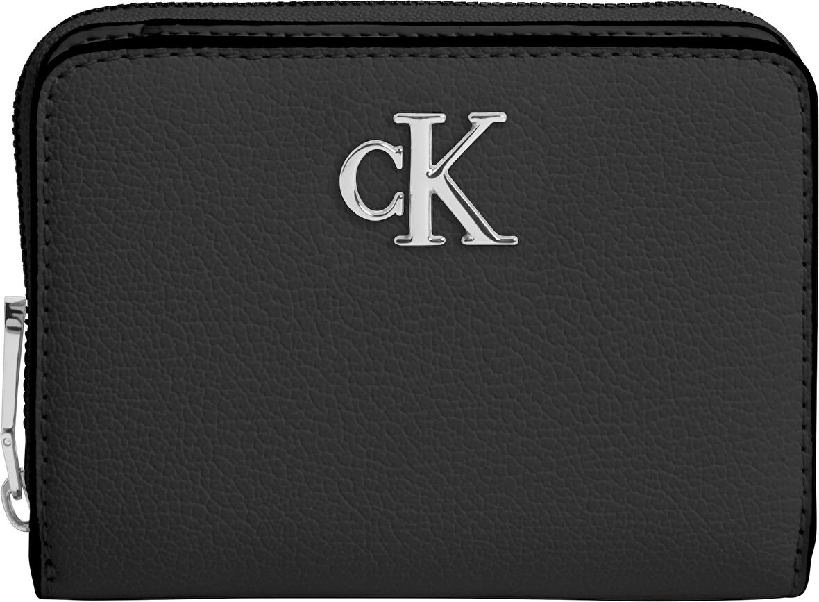 CALVIN KLEIN MINIMAL MONOGRAM MED ZIP AROUND Cüzdan