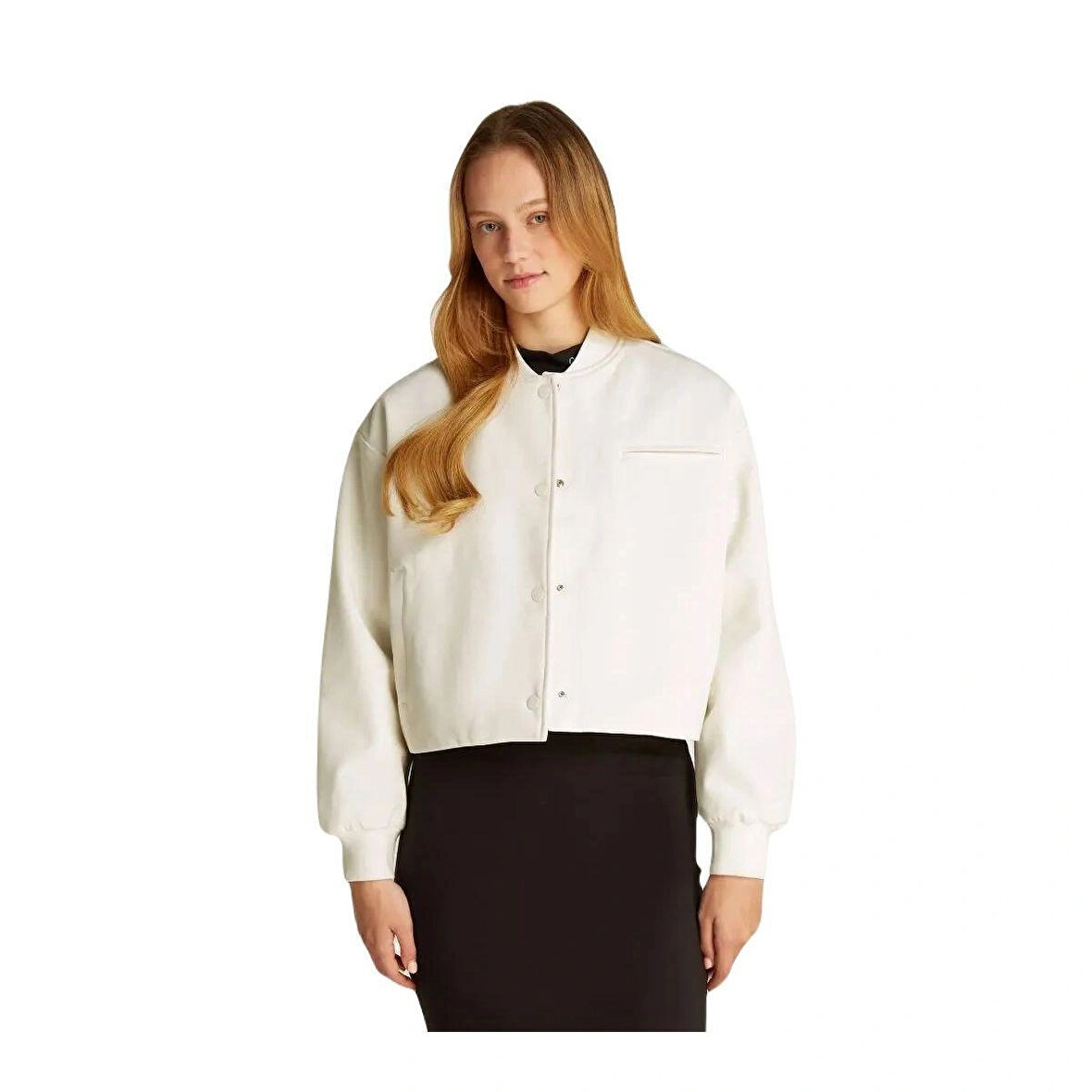 Calvin Klein SHORT BOMBER JACKET Ceket Kadın