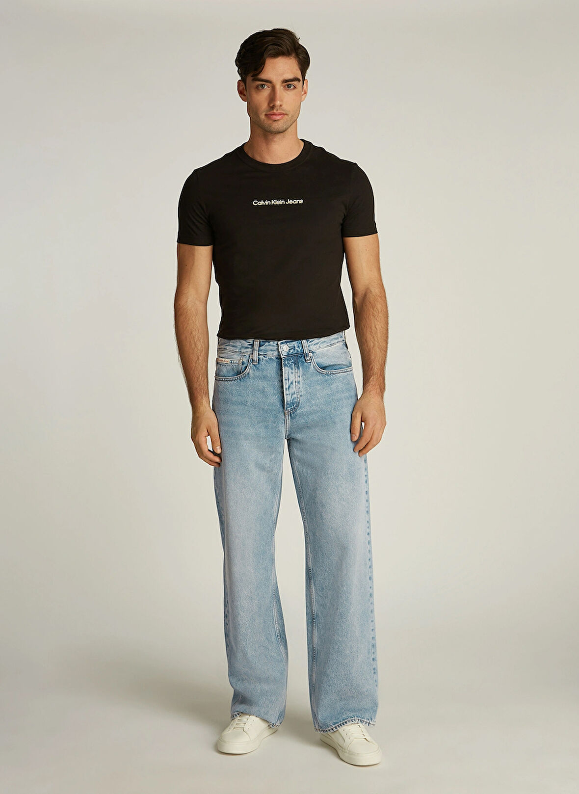 Calvin Klein Jeans Normal Bel Loose Fit Erkek Denim Pantolon J30J3270191AA 90'S LOOSE