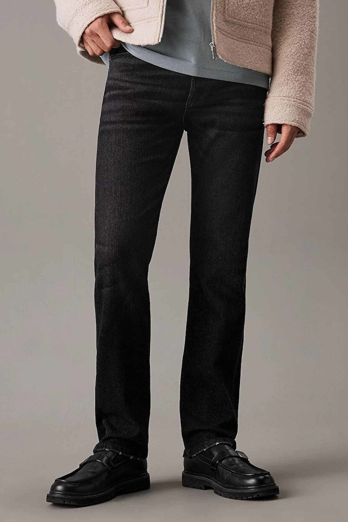 Erkek Ck Standart Straight Jeans - Siyah | 31/30