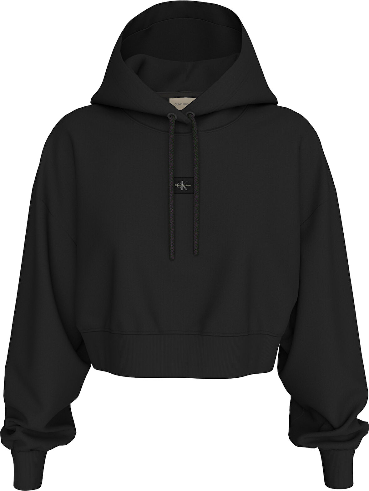 CALVIN KLEIN WOVEN LABEL HOODIE Sweatshirt