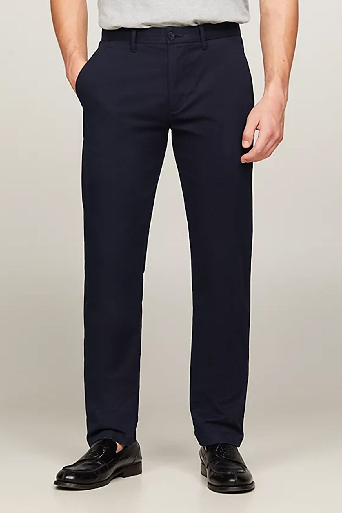 Erkek Denton 1985 Collection Chino Pantolon - Lacivert | 36/30