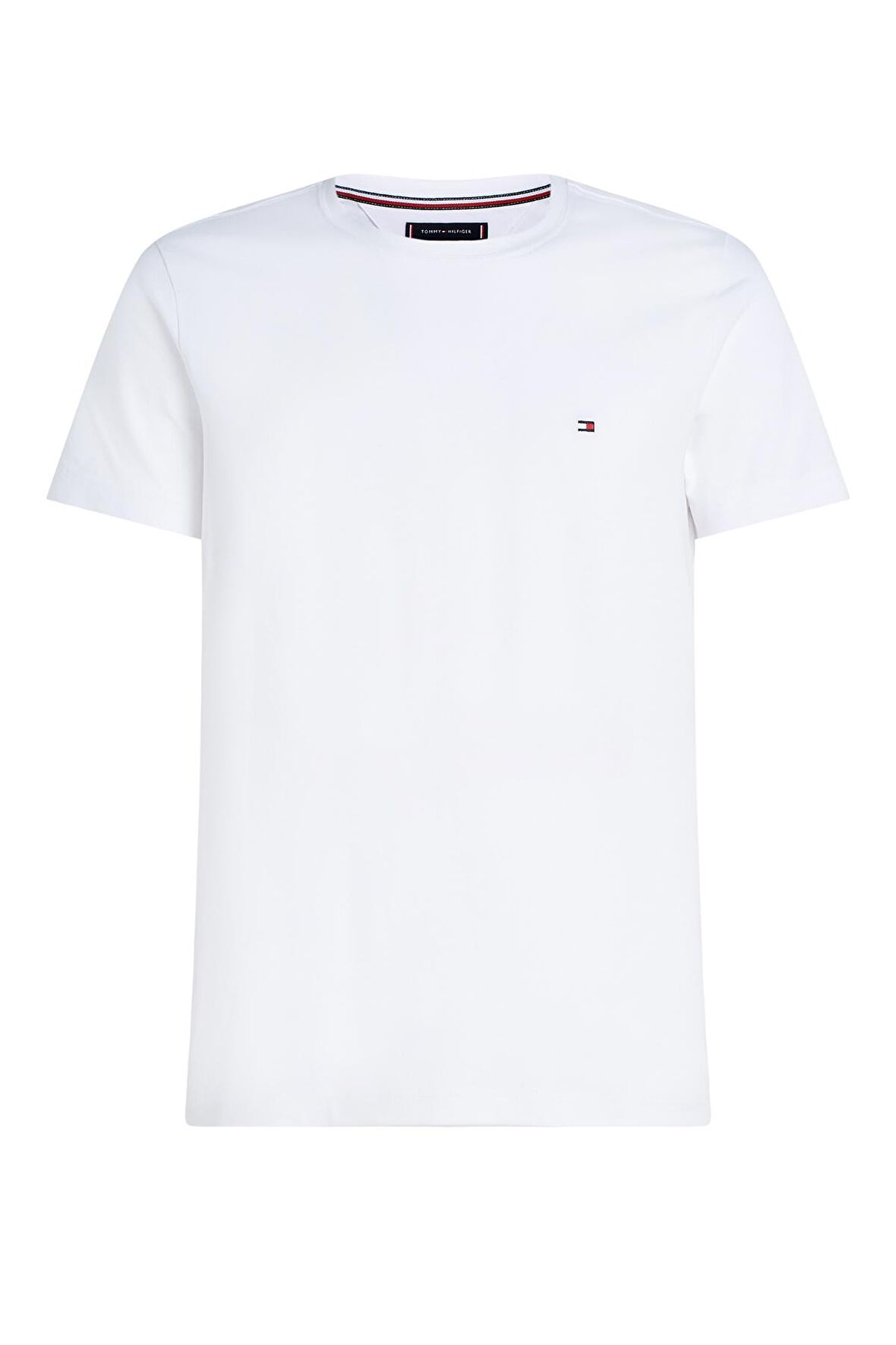Tommy Hilfiger Core Stretch Slim C-Neck Erkek Tişört