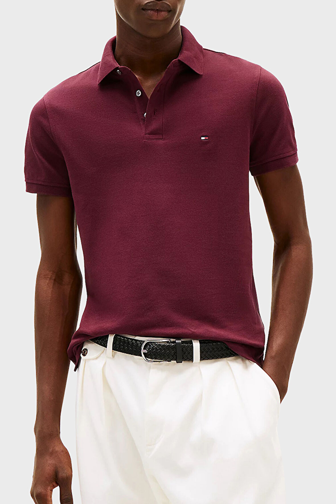 Tommy Hilfiger Erkek Polo Yaka T Shirt MW0MW17771 VLP