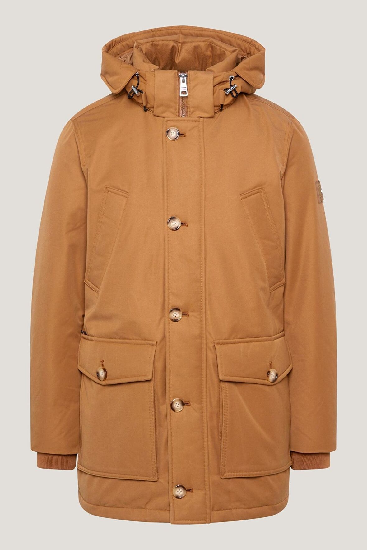 Tomm Hilfiger Rockie Non Fur Down Parka Erkek Mont