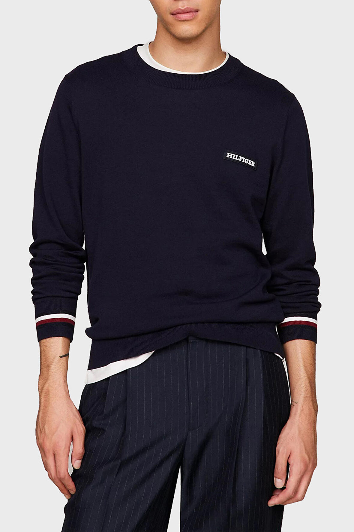 Tommy Hilfiger Erkek Sweat MW0MW33502 DW5