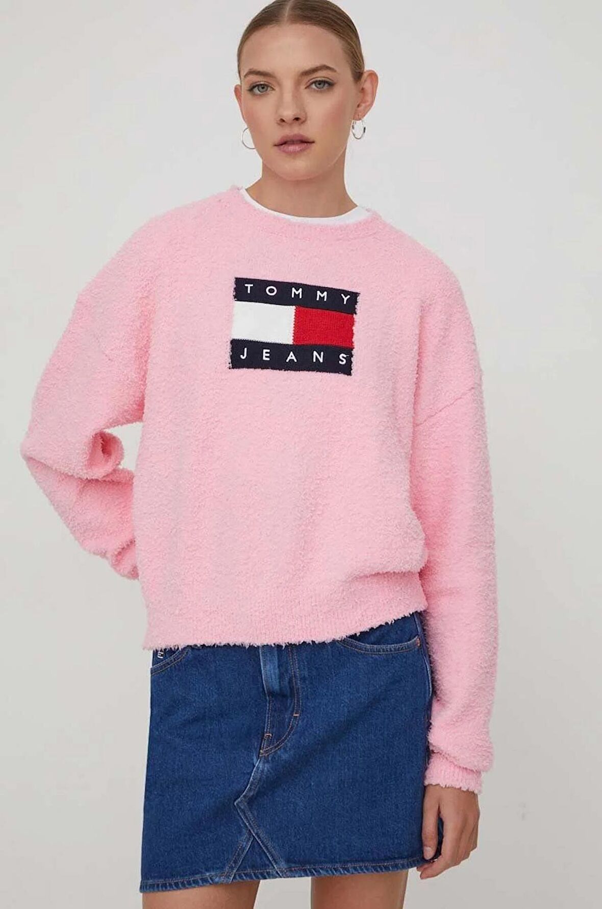 Tjw Center Flag Sweater Kadın Kazak