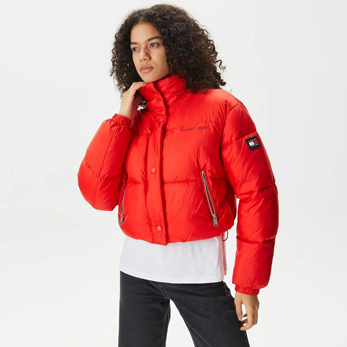 Tommy Hilfiger Tjw Crp Tonal Puffer Jacket Ceket Mont