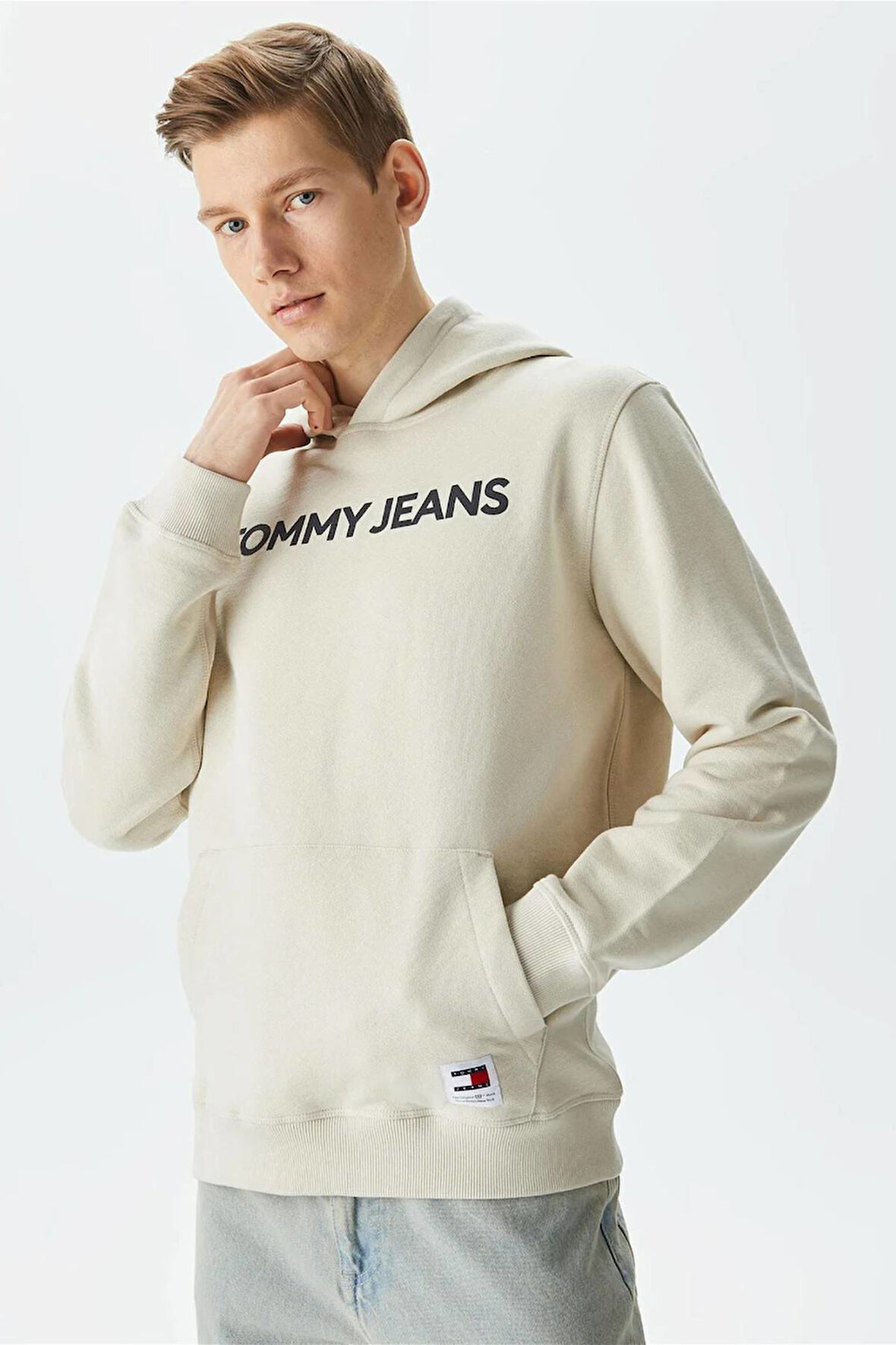 Tommy Jeans Erkek Sweatshirt-DM0DM18413