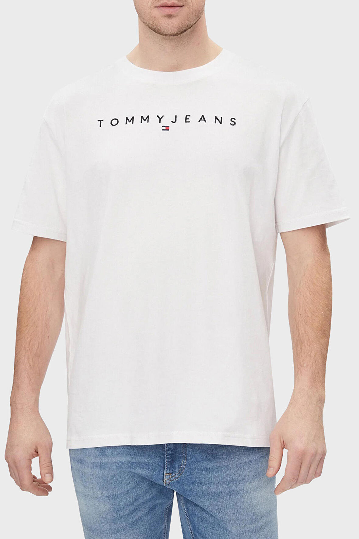 Tommy Jeans Erkek T Shirt DM0DM17993 YBR