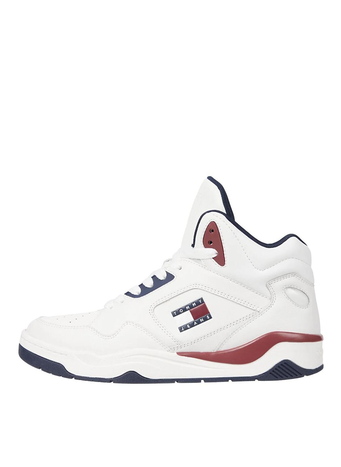 Tommy Hilfiger Beyaz Erkek Sneaker TJM BASKET MID TOP