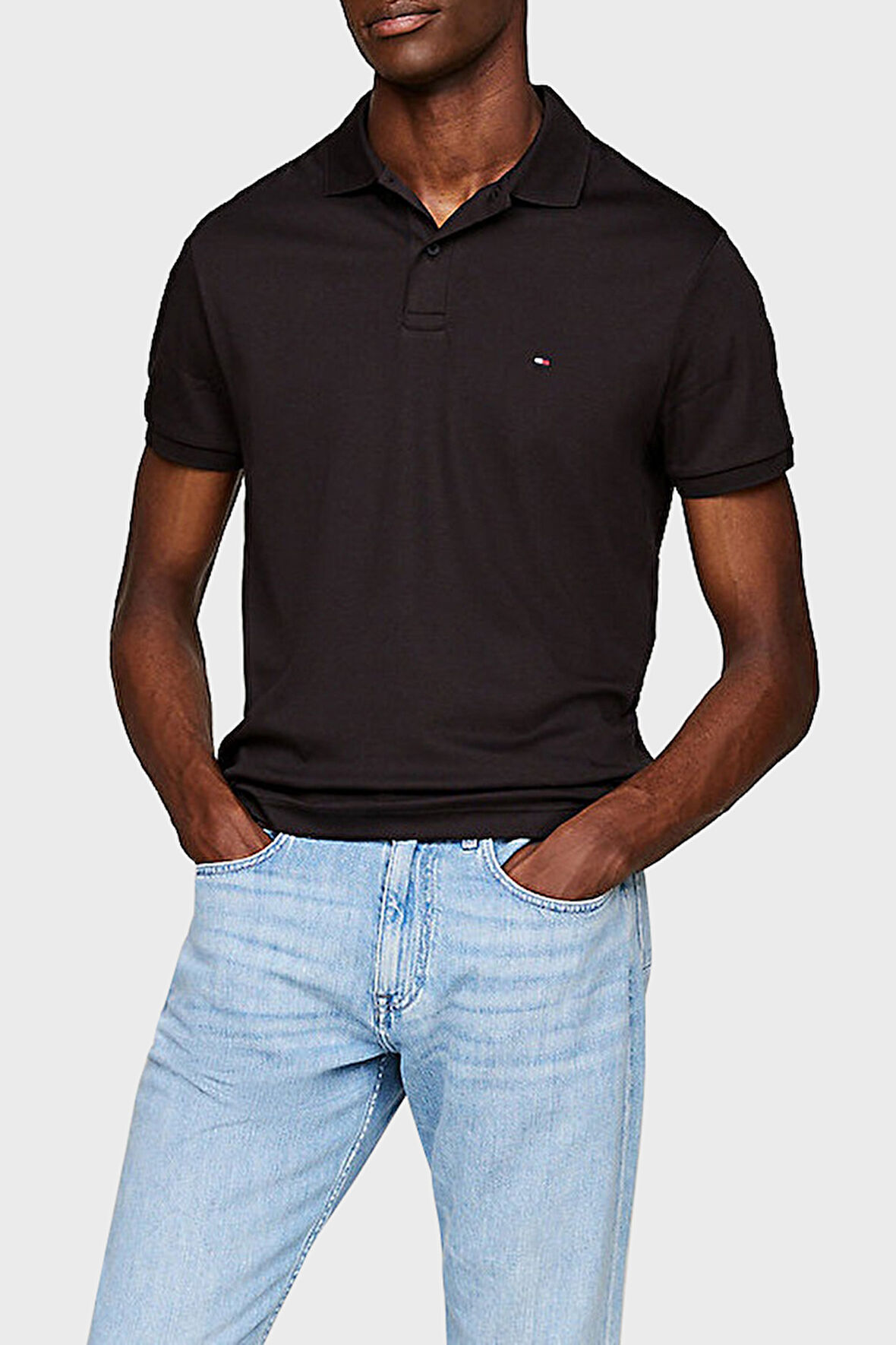 Tommy Hilfiger Erkek Polo Yaka T Shirt MW0MW35585 BDS