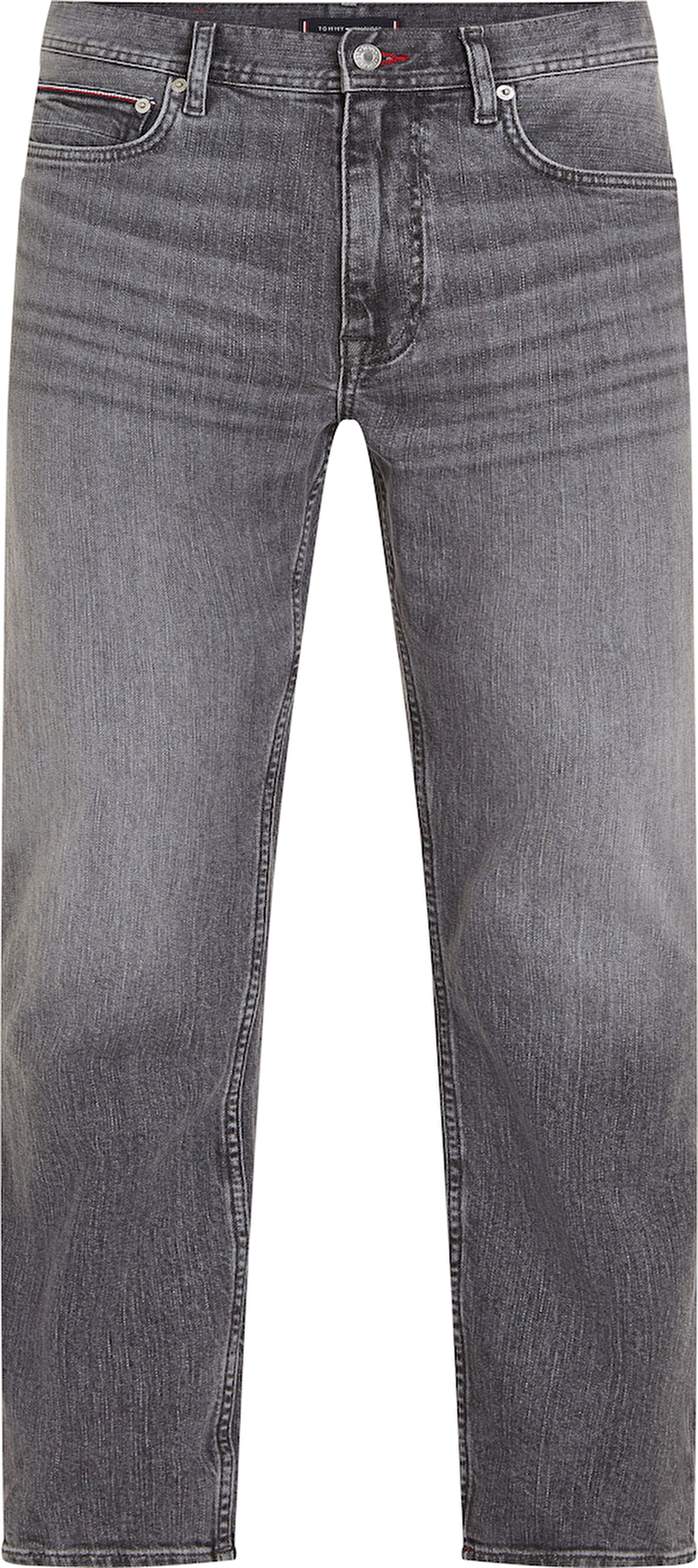 TOMMY HILFIGER Tommy Hilfiger Straıght Denton Str Grover Grey Erkek Pantolon Jeans