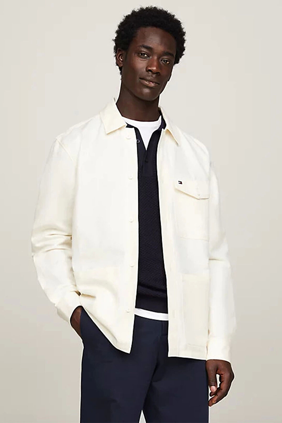 Tommy Hilfiger Erkek Shacket Ceket