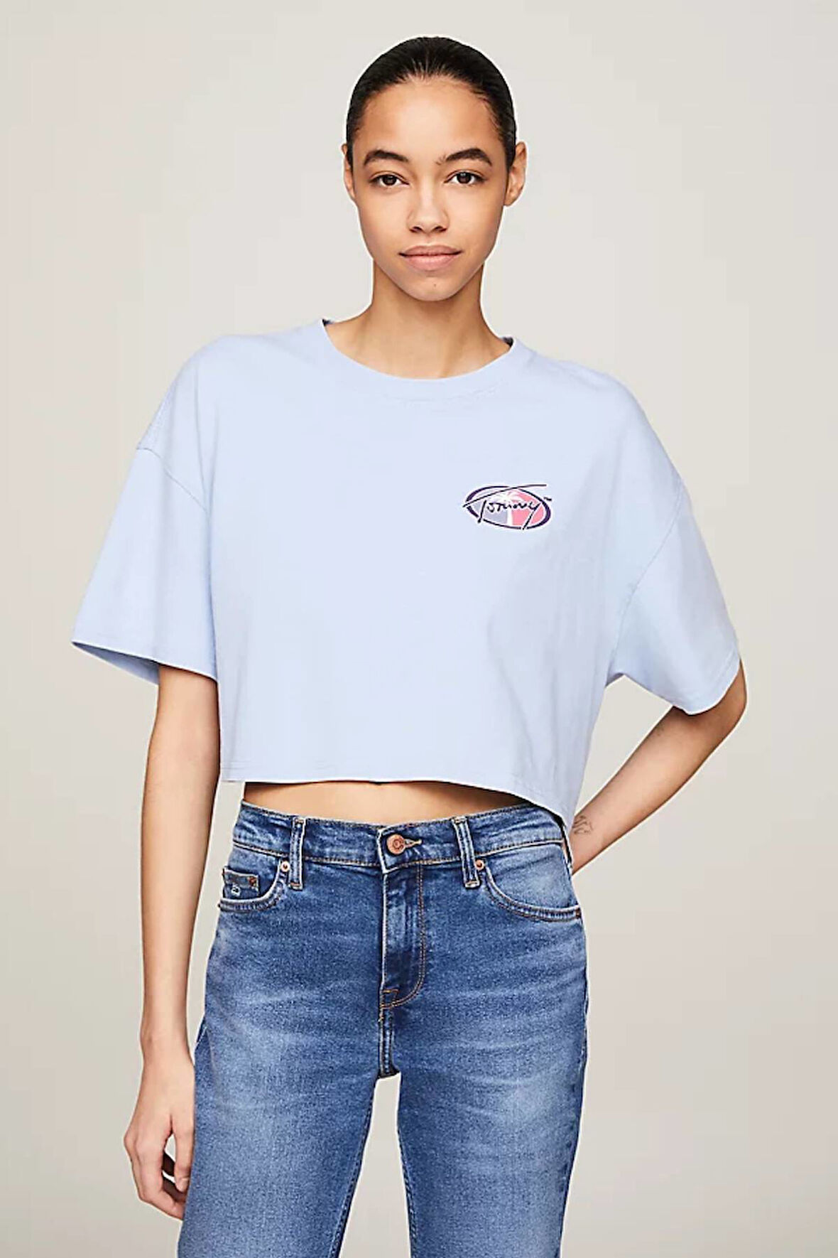 Tommy Jeans Kadın / Kız Tişört-DW0DW17832