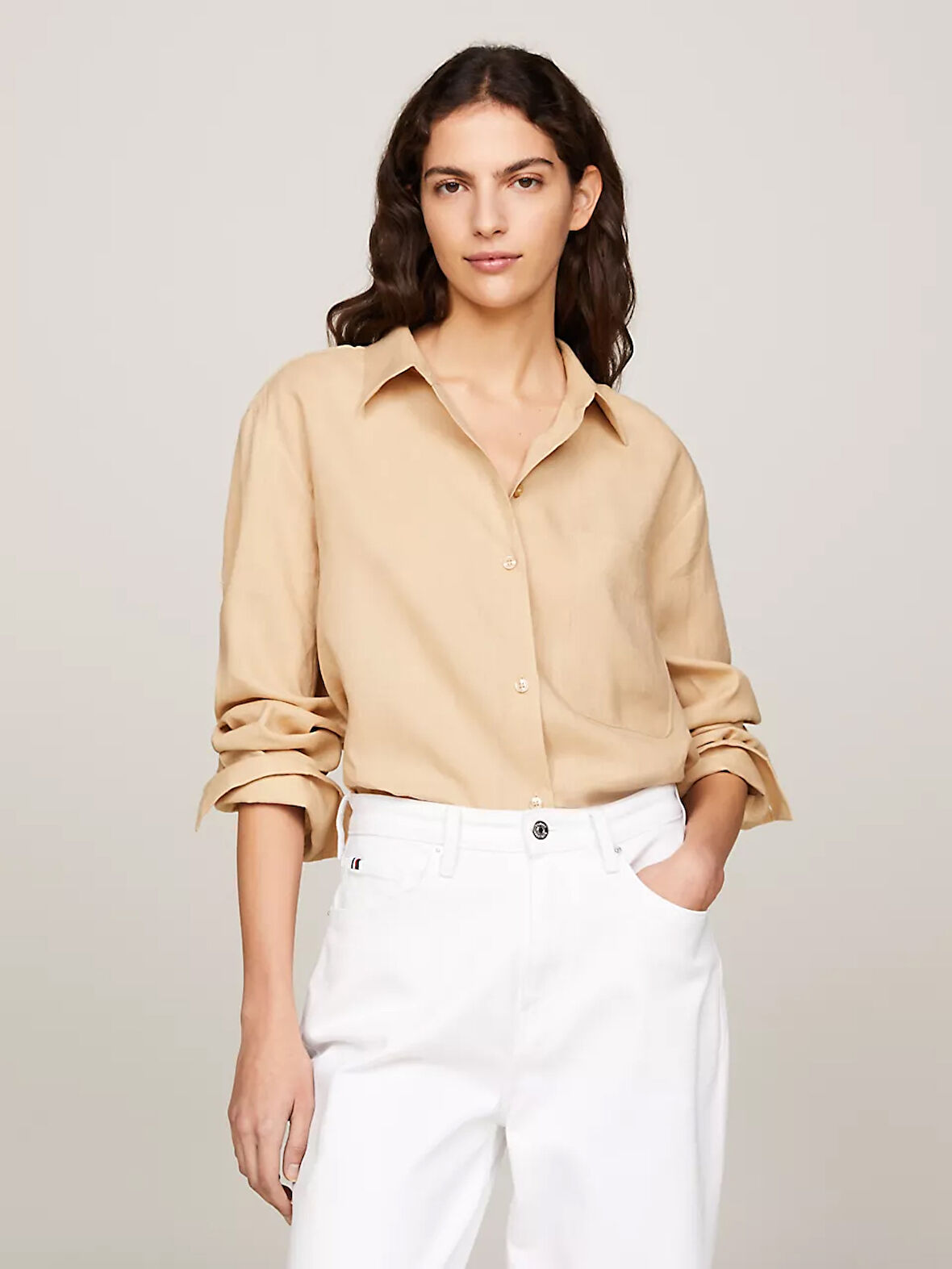 LINEN EASY FIT LS SHIRT Casual Shirts | 36