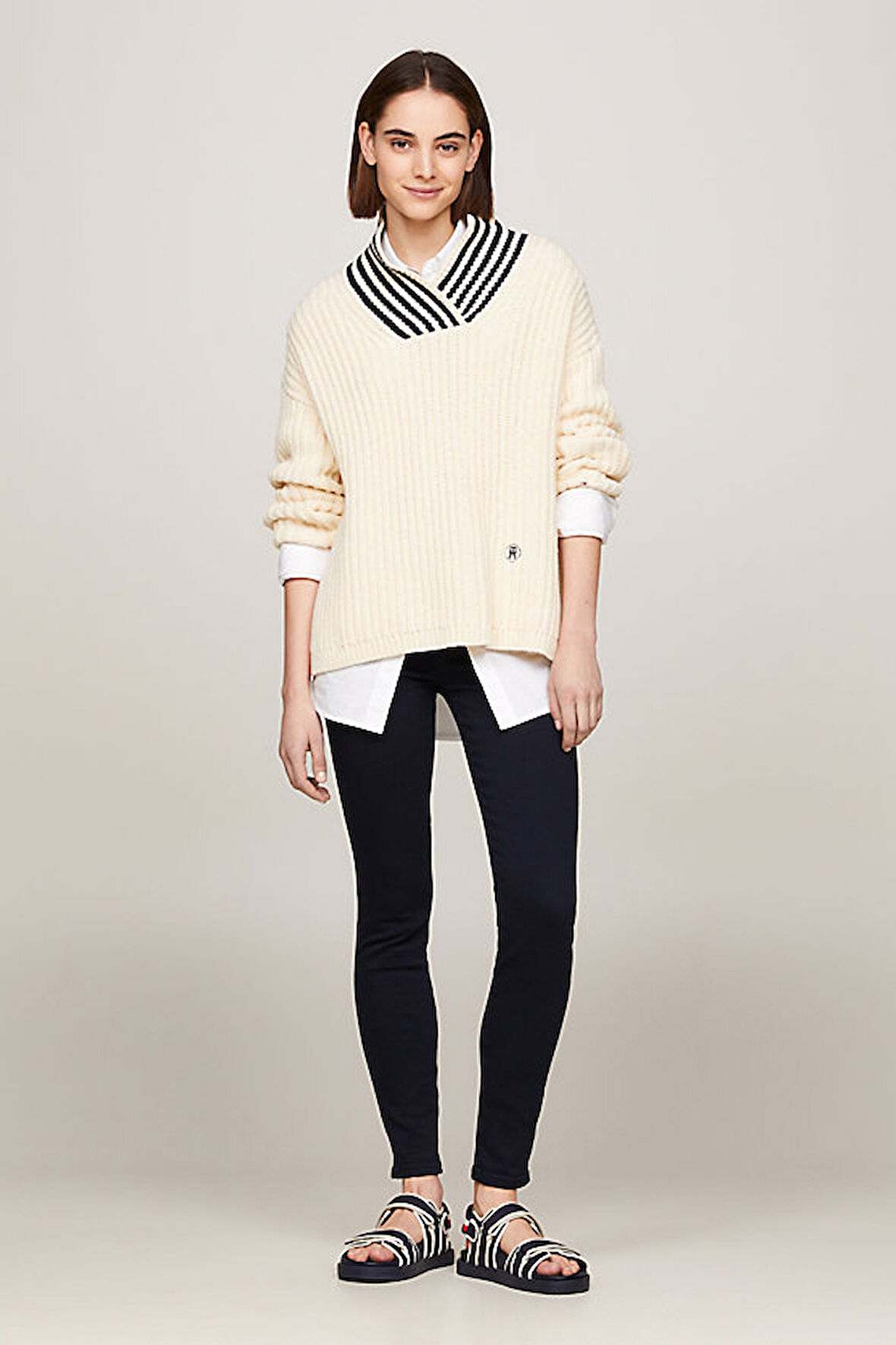 Kadın TH Flex COMO Yüksek Bel Skinny Jeans - Lacivert | 26/28