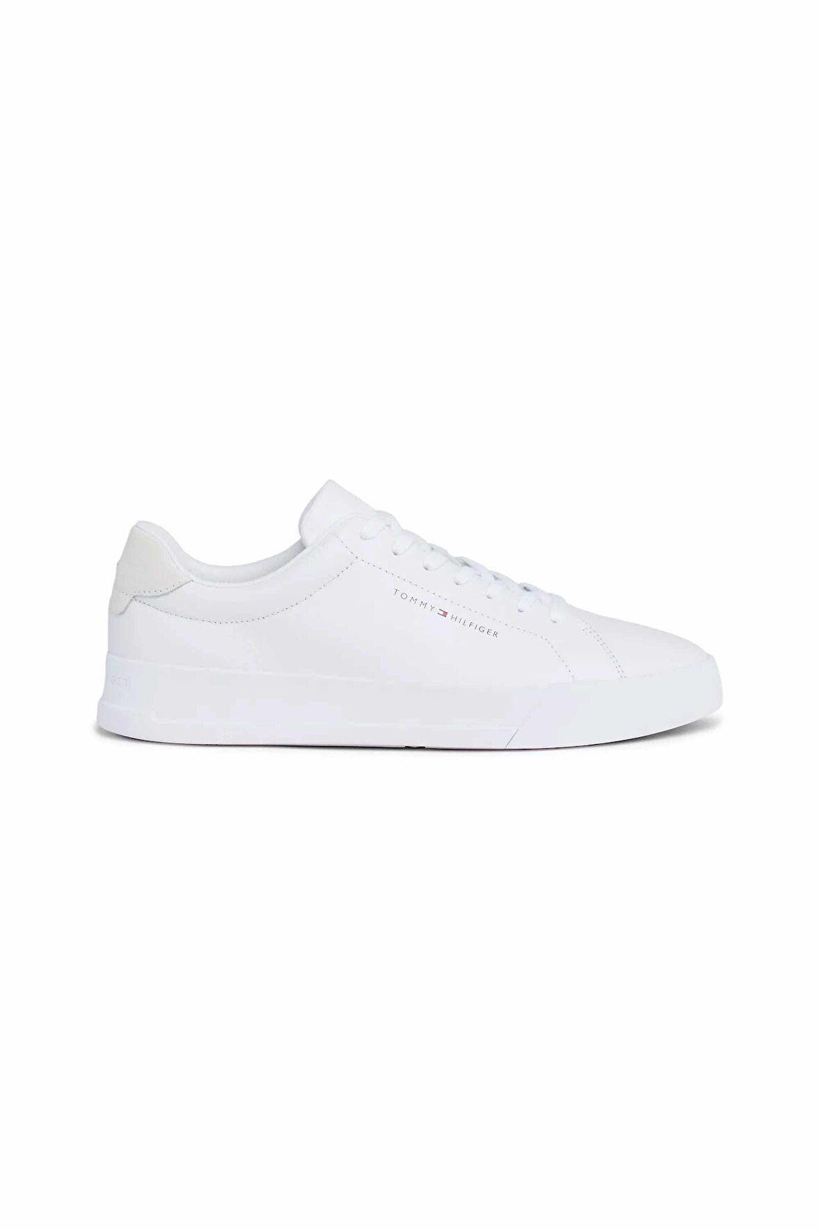 Erkek TH COURT LEATHER Sneaker-Beyaz | 42