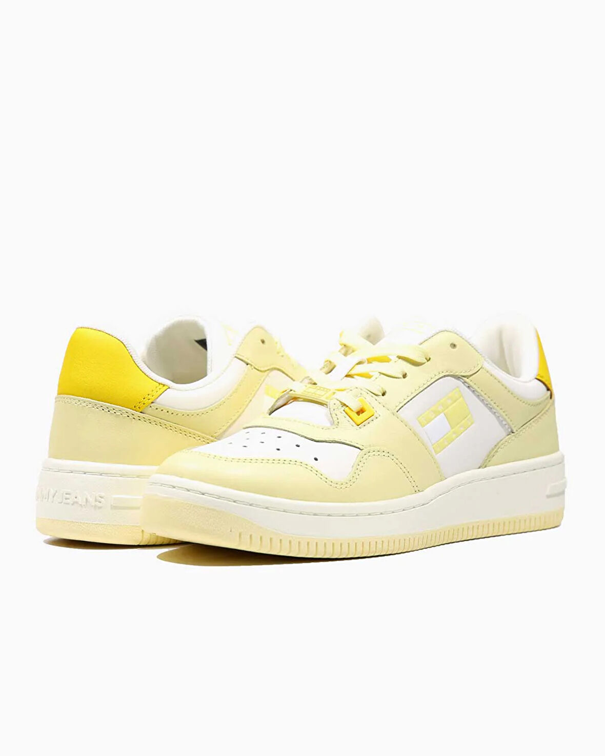 Retro Basket Tonal Logo Sneakers