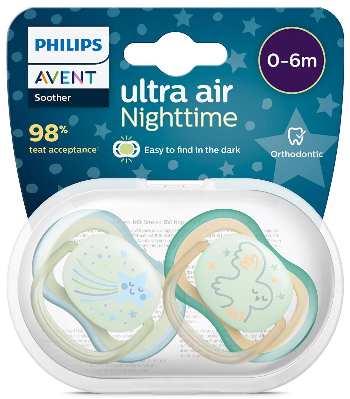 Philips Avent SCF376/18 Ultra Air Emzik 0-6 Ay (Mavi)