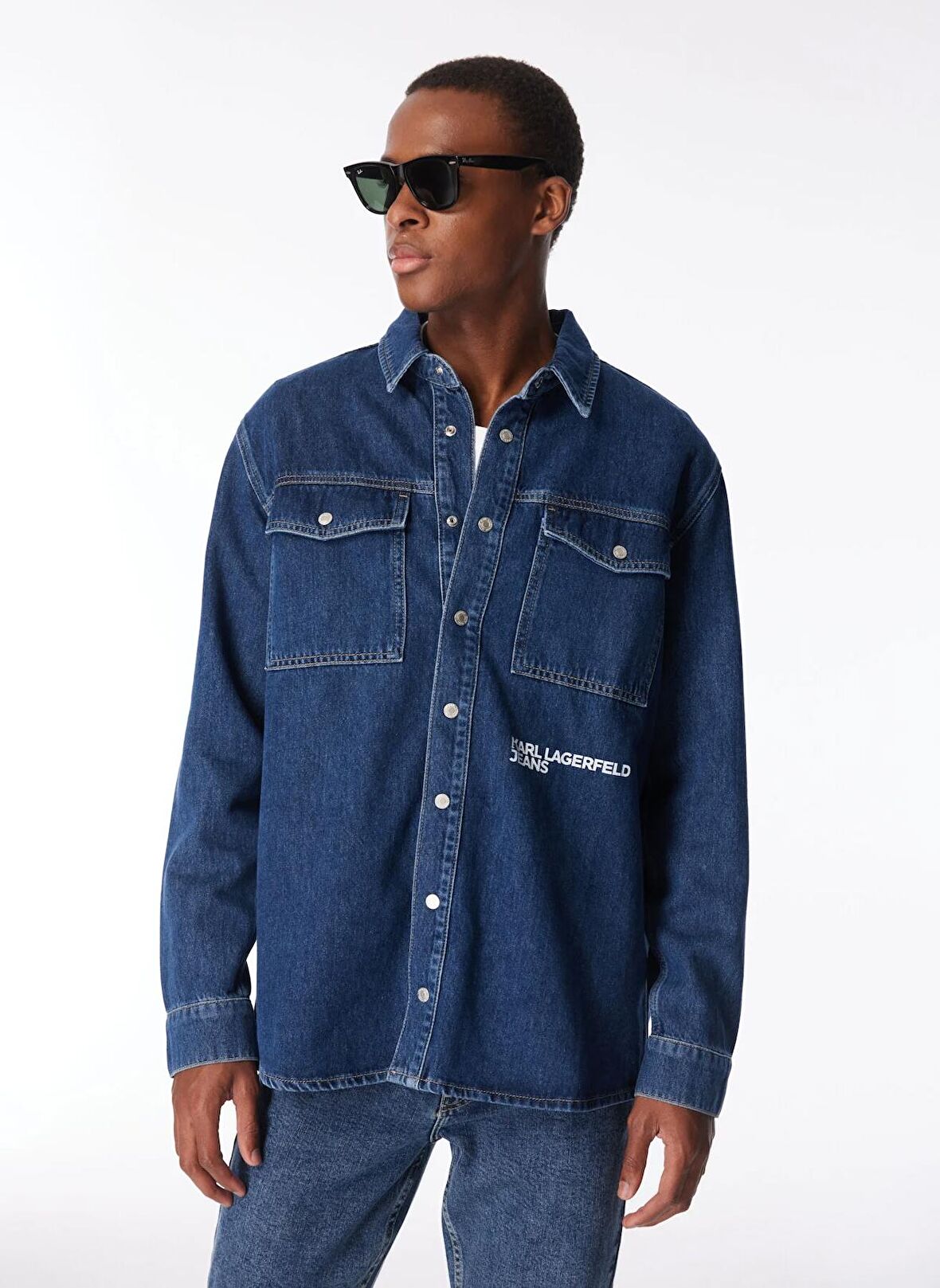 Erkek Denim Gömlek 240D1603_KLJ REGULAR UTLTY SHIRT JA