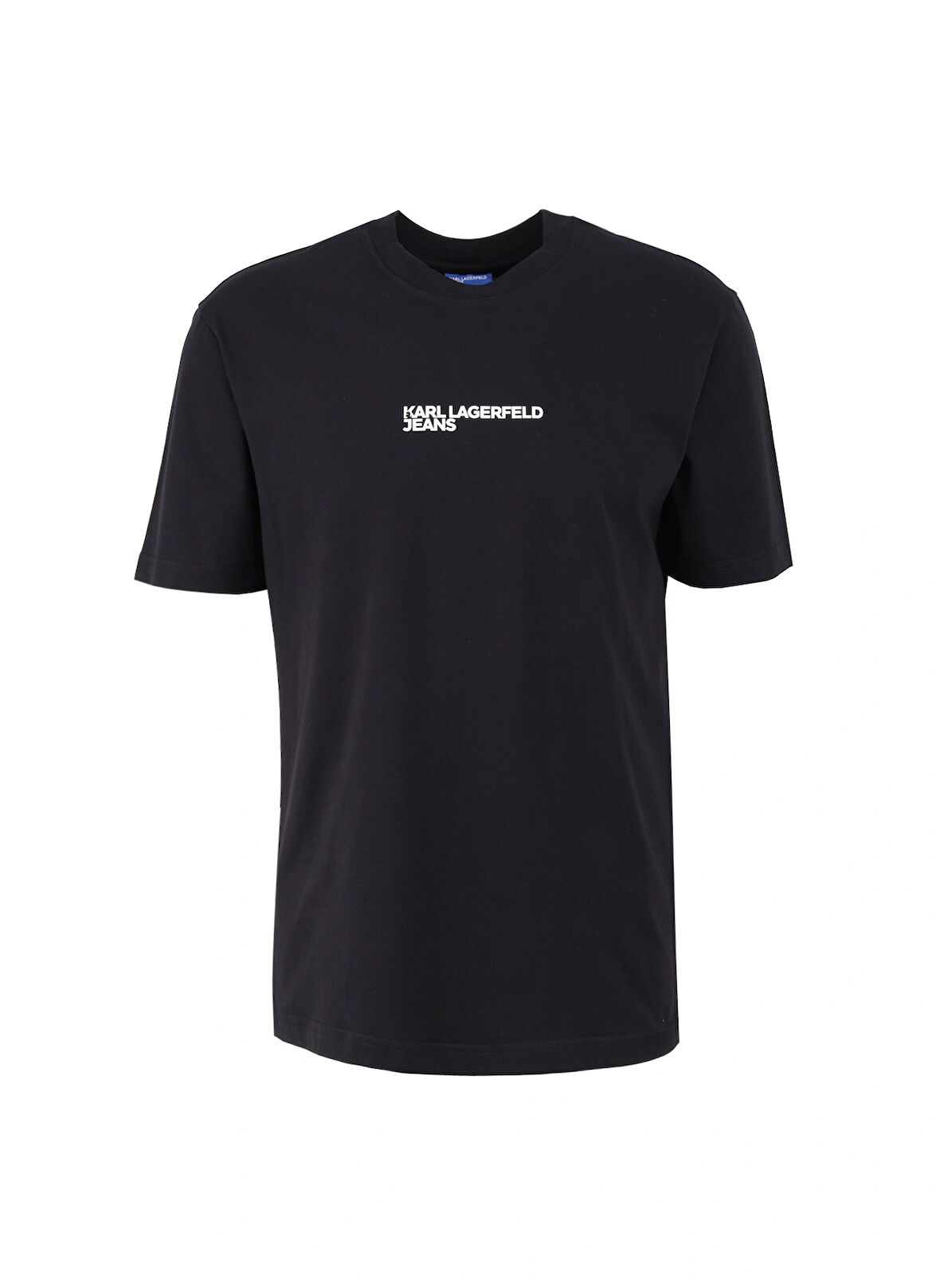 Karl Lagerfeld Jeans Siyah Erkek T-Shirt 241D1702_KLJ REGULAR KARL SSLV TEE