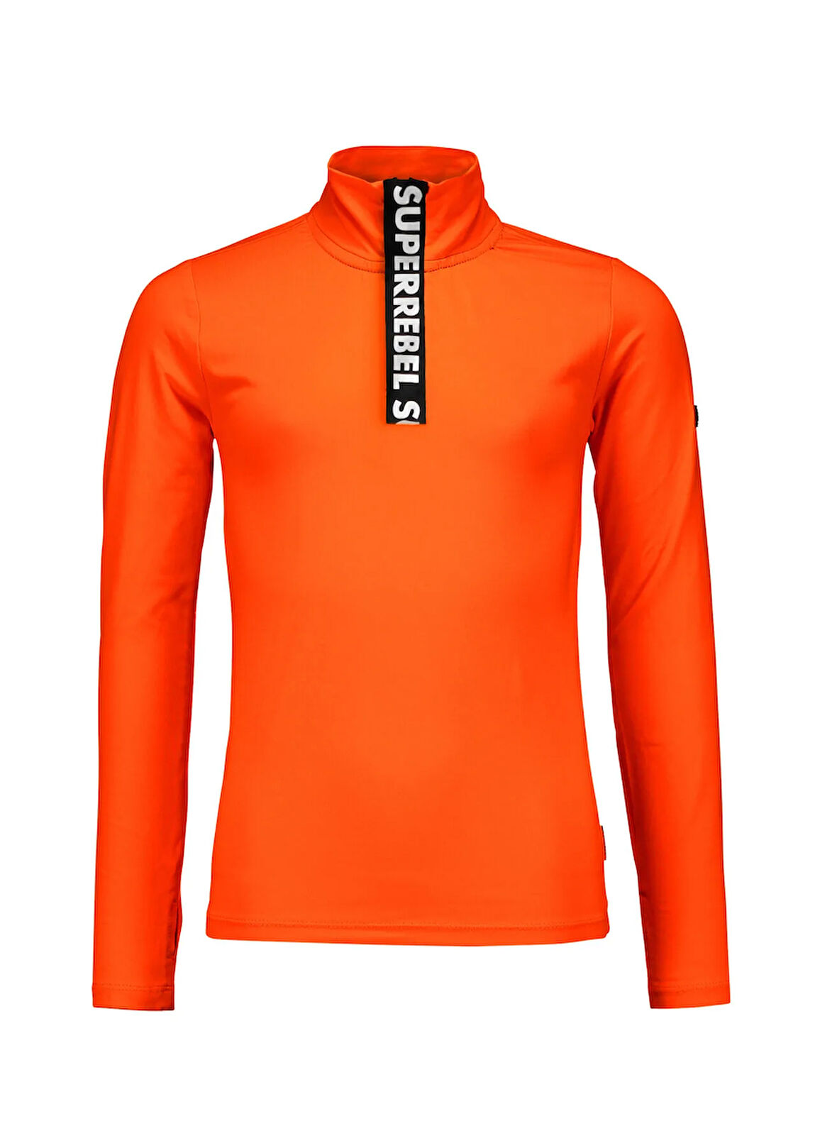 Super Rebel Düz Turuncu Kız Çocuk T-Shirt R409-6402-550-SPURT Ski sport jerse