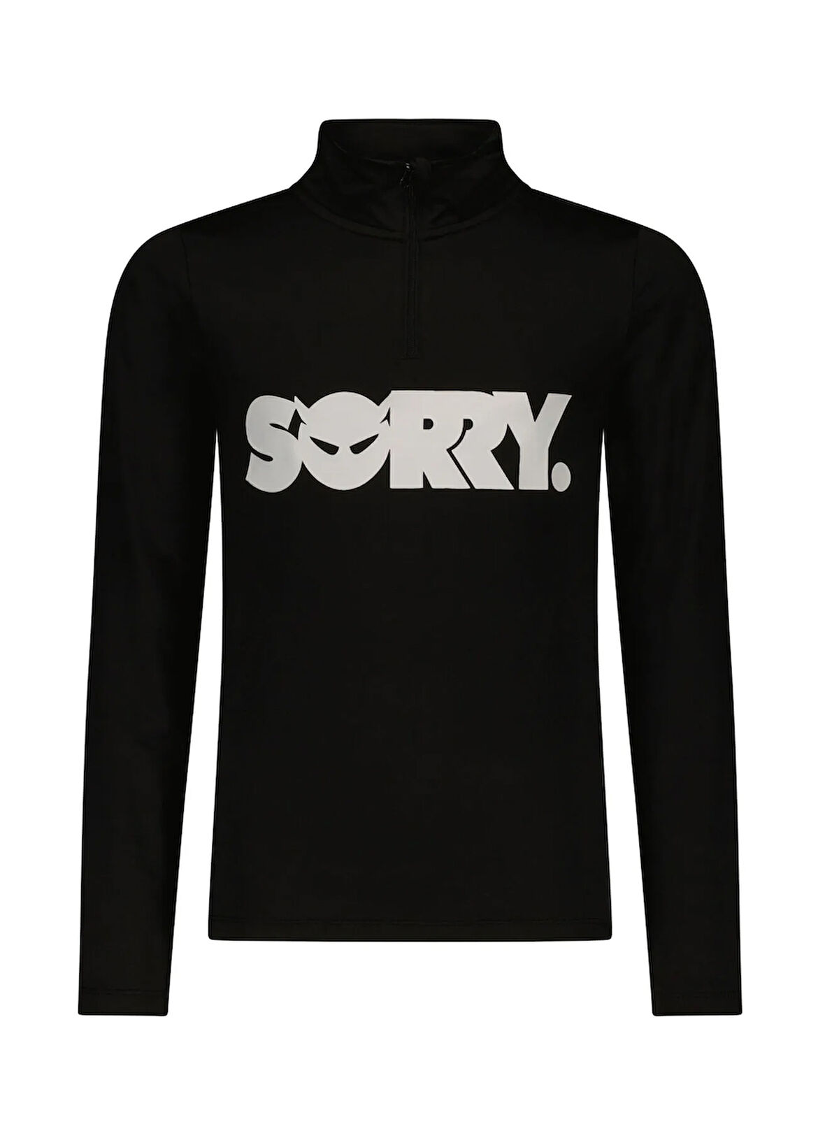 Super Rebel Düz Siyah Erkek Çocuk T-Shirt R409-6402-099s-SPURT Ski sport jers