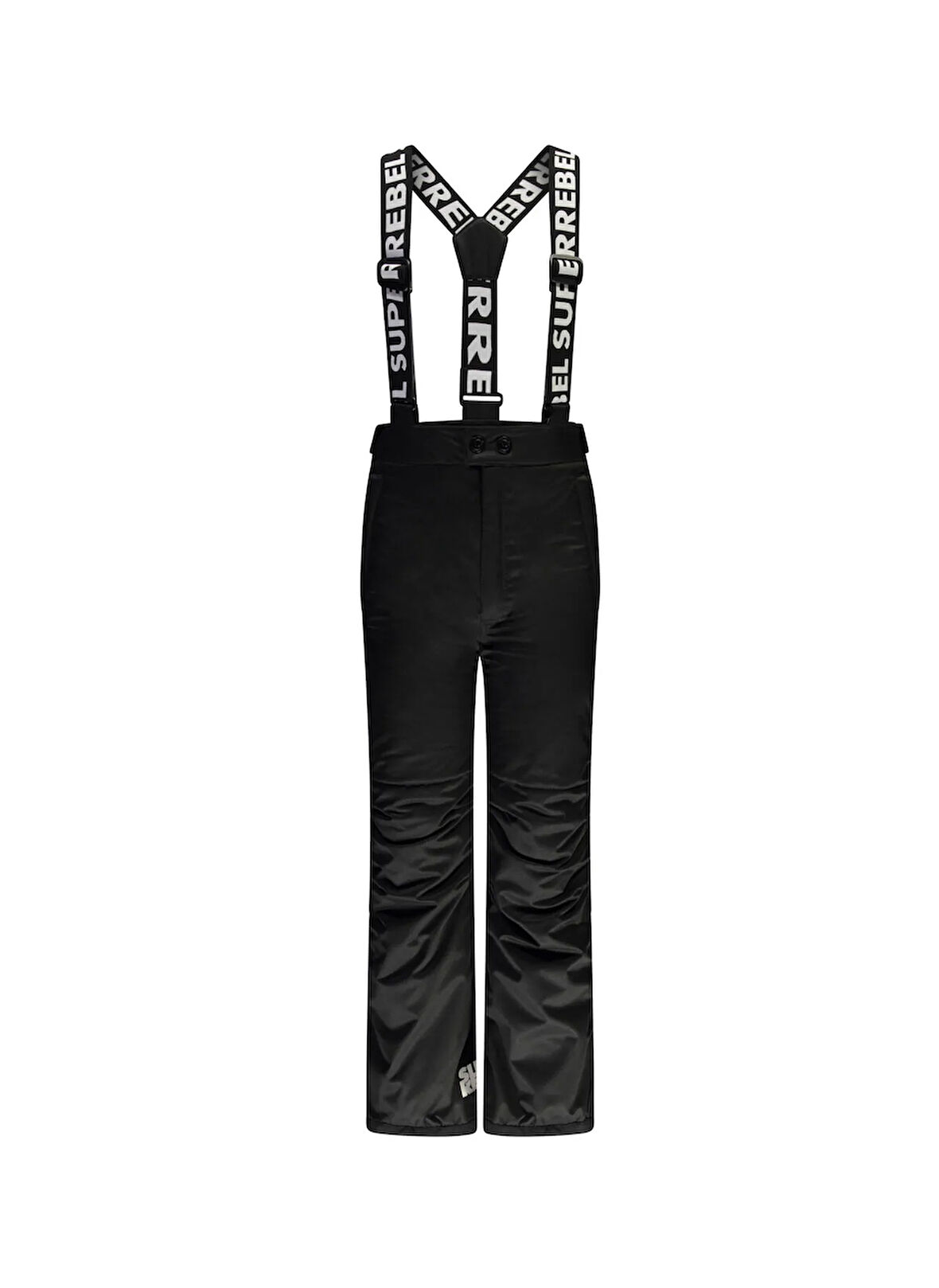 Siyah Kız Çocuk Normal Kalıp Kayak Salopeti R409-6605-099-SPEED Ski pant twill