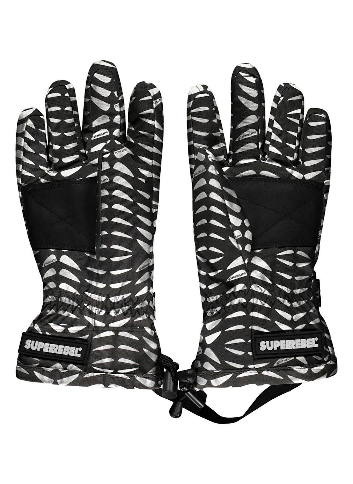 Super Rebel Siyah Erkek Çocuk Kar Eldiveni R409-6986-099-NUTZ Ski glove