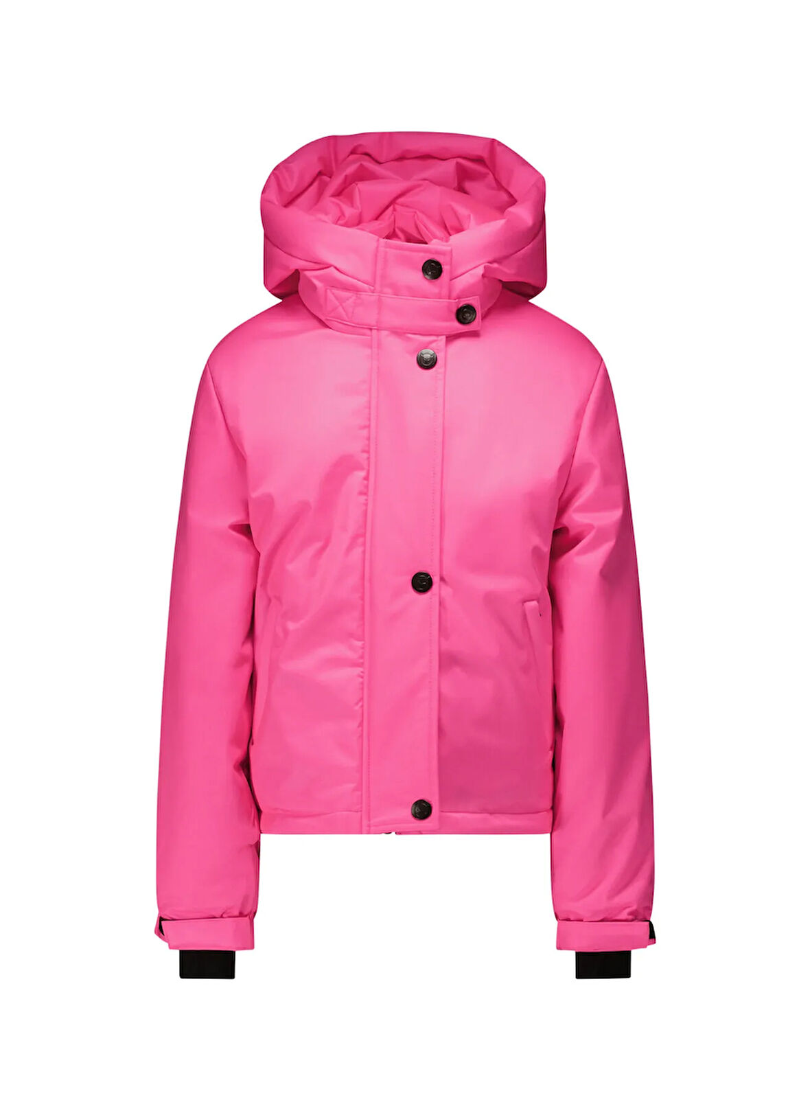 Super Rebel Pembe Kız Çocuk Kayak Montu R409-5208-TWISTER Girls twill hoode