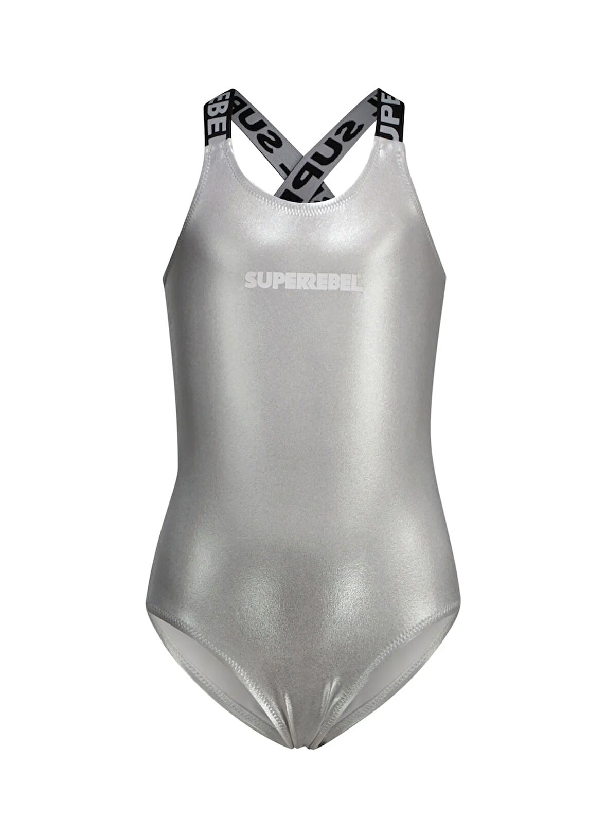 Super Rebel Gümüş Kız Çocuk Mayo R501-5001- basic cool bathing