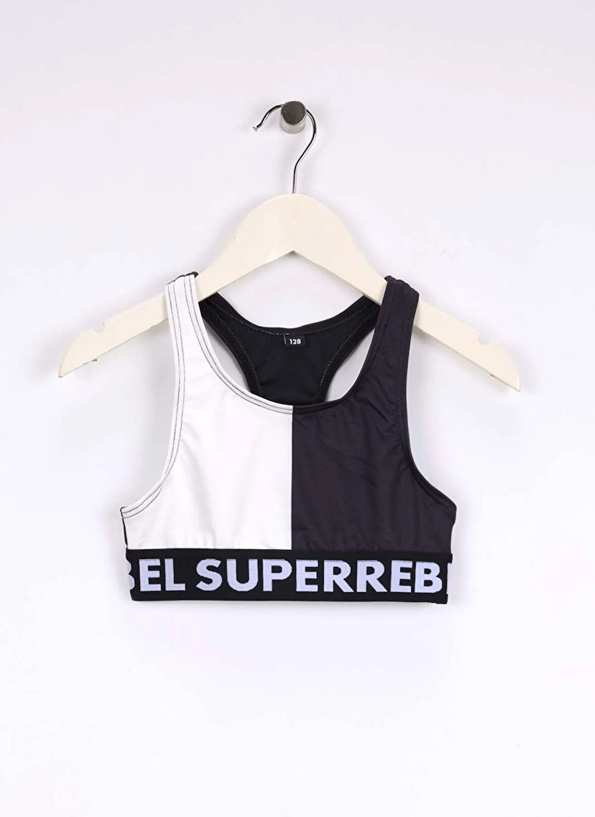 Super Rebel Siyah Kız Çocuk Bikini Takım R501-5003-Carmel tanktop bikini coo