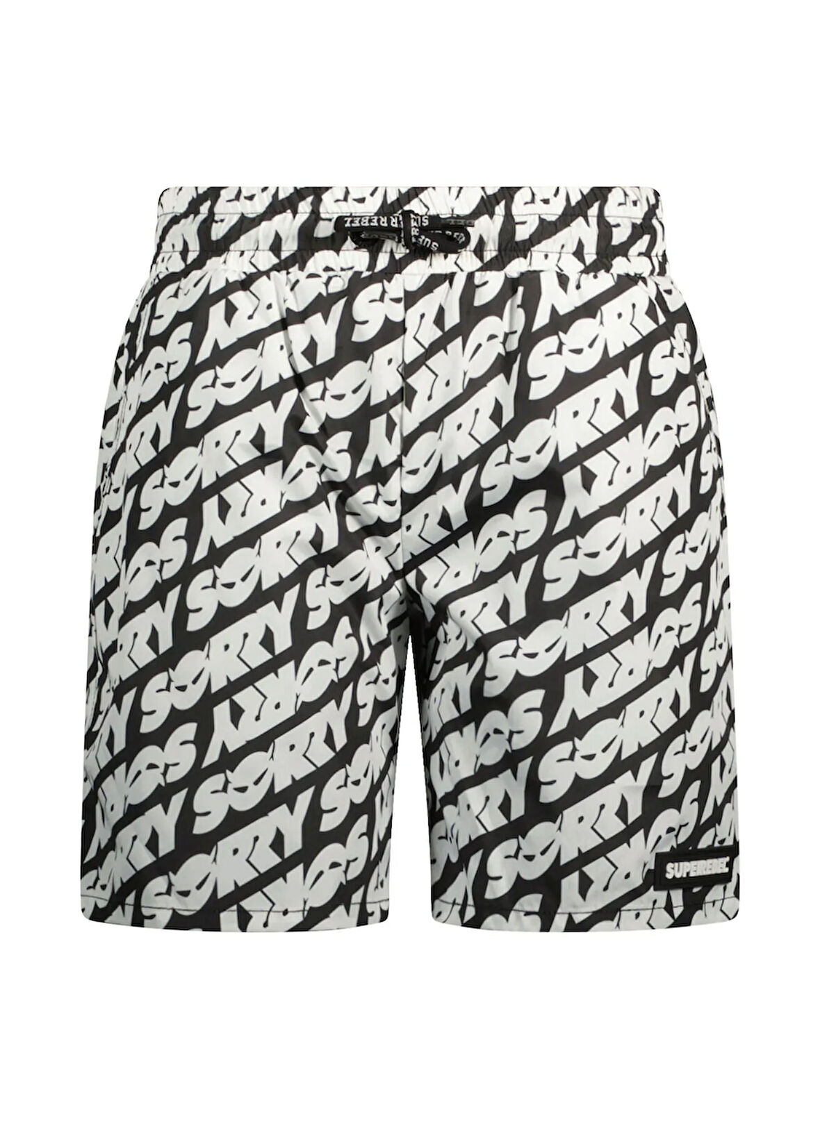 Super Rebel Beyaz Erkek Çocuk Mayo R501-6601-Bay all over print on coo