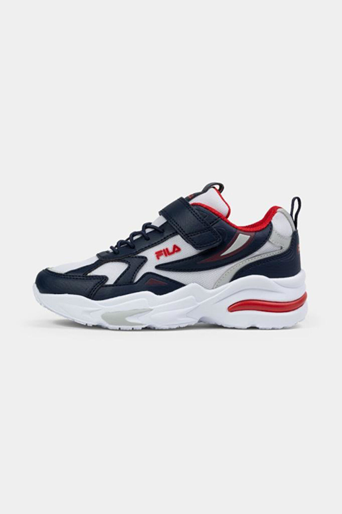 Fila Madrun Velcro FFK0261.53034 Lacivert Beyaz Çocuk Spor Ayakkabı