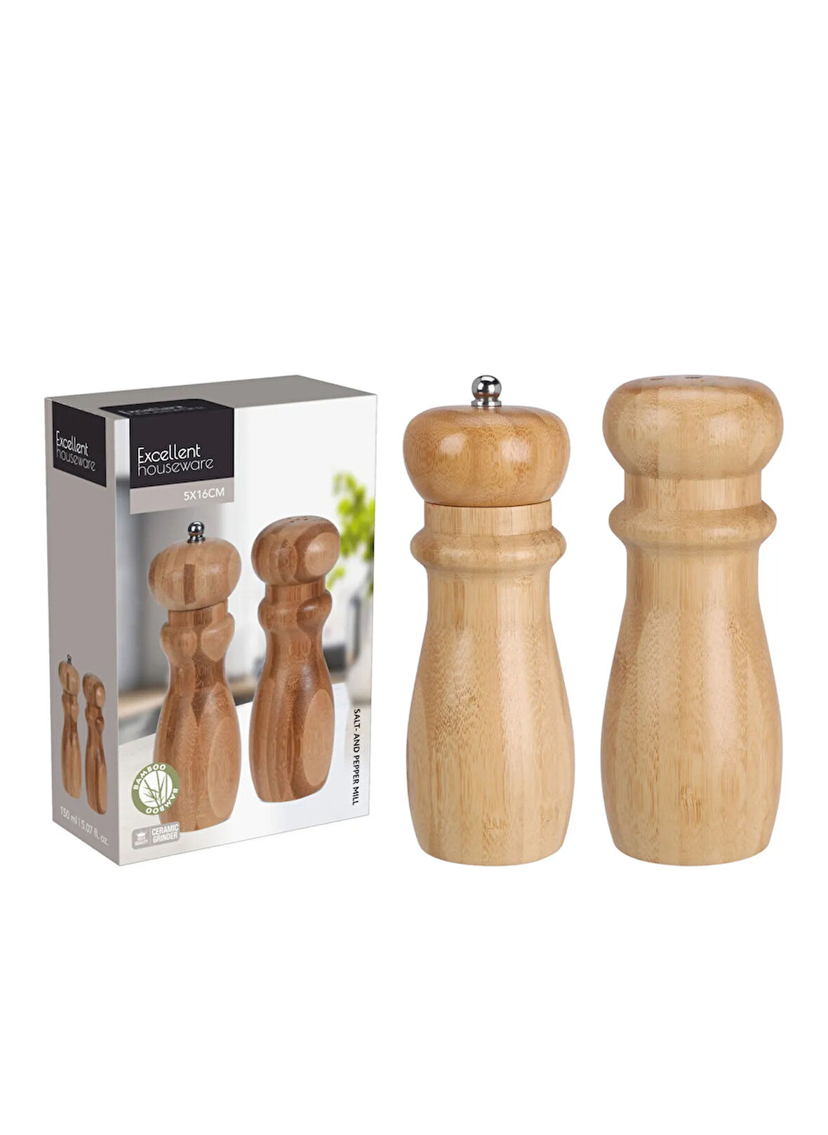 Boyner Evde Baharatlık 2Lİ AHŞAP BAHARAT KAVANOZ SETİ
