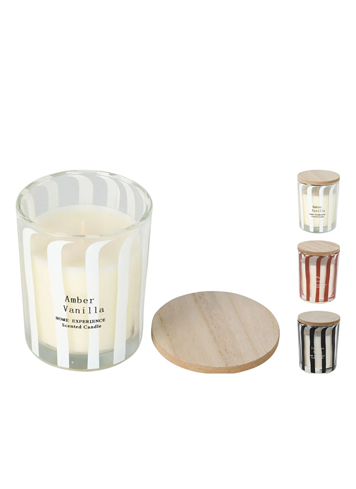 Boyner Evde Beyaz Mum Cam Kokulu Mum 200 gr 8x10 cm
