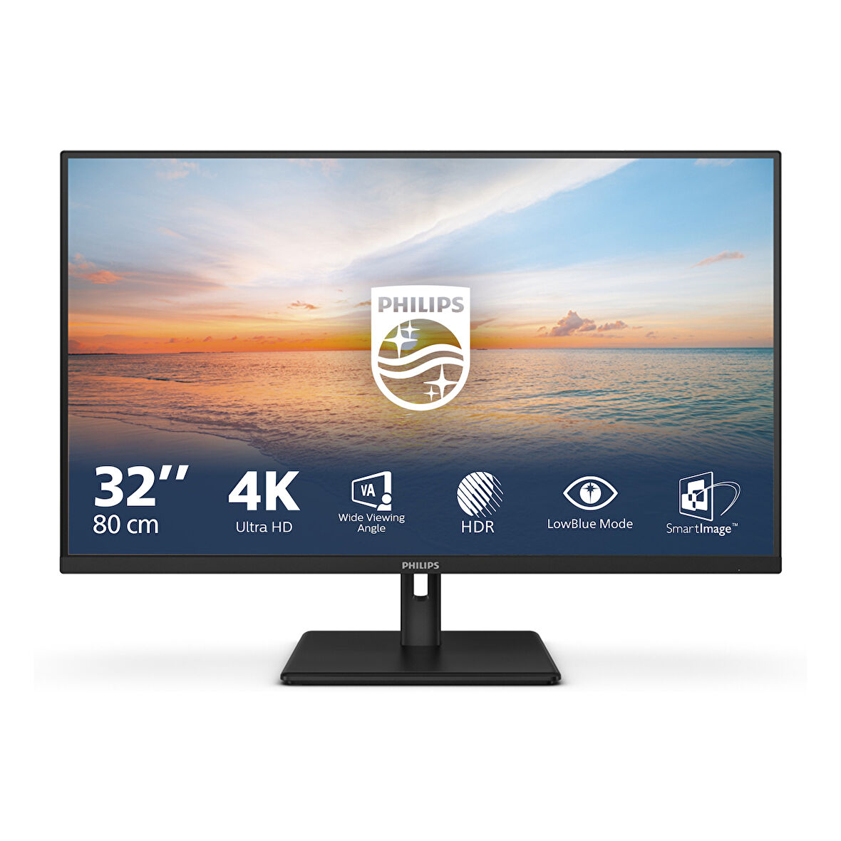 Philips 32E1N1800LA 31.5" 60Hz 4Ms HDMI+DP HDR UHD VA Vesa Monitör