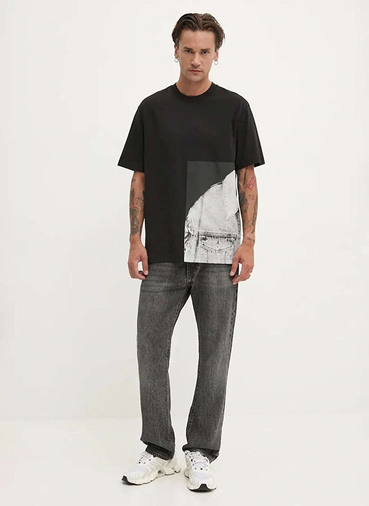 Karl Lagerfeld Jeans Erkek T-Shirt