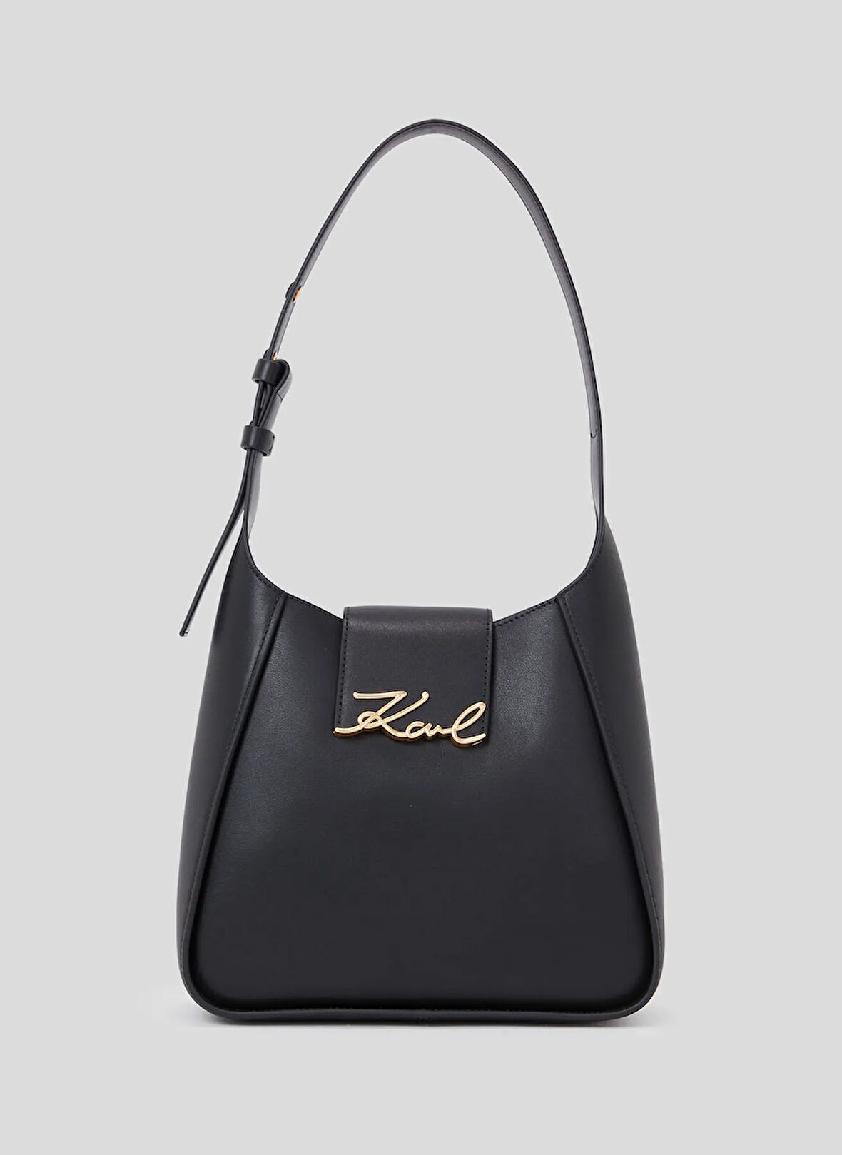 KARL LAGERFELD Deri Siyah Kadın Omuz Çantası A1W30434999
