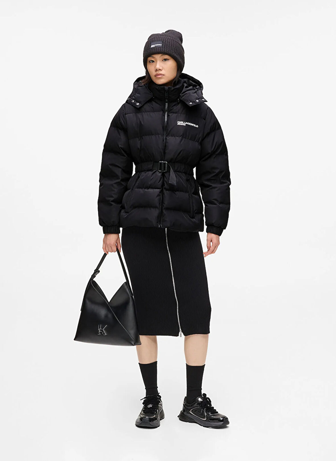 Karl Lagerfeld Jeans Siyah Kadın Mont A3W15023