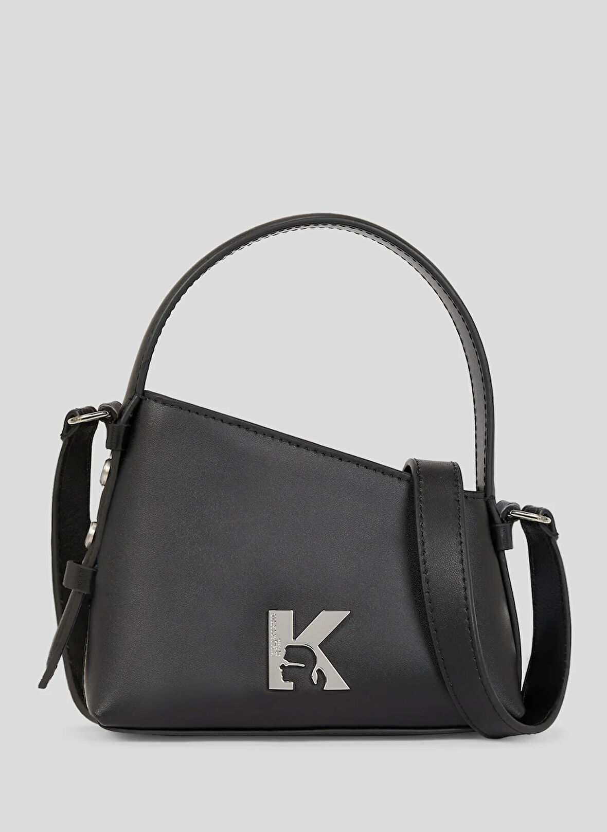 Karl Lagerfeld Jeans Deri Siyah Kadın Çapraz Çanta A3W30289999